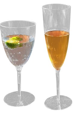 一次性香槟杯甜品台红酒杯布丁