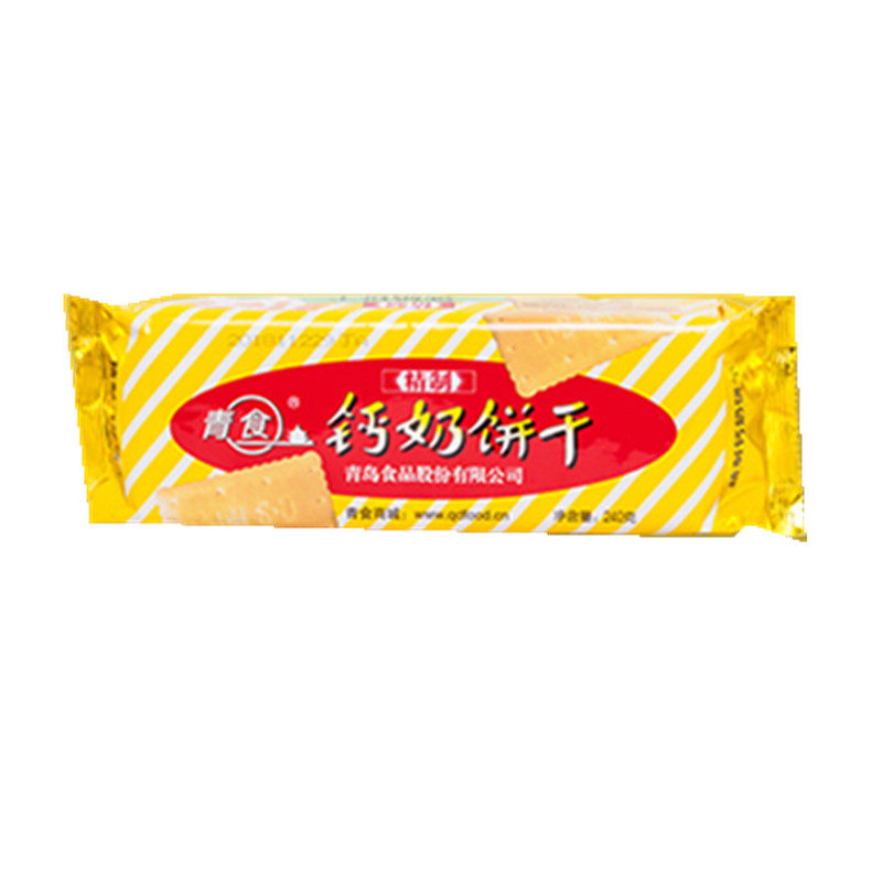 青食钙奶饼干铁锌硒锌特制精制老式老人早餐高钙零食山东青岛特产