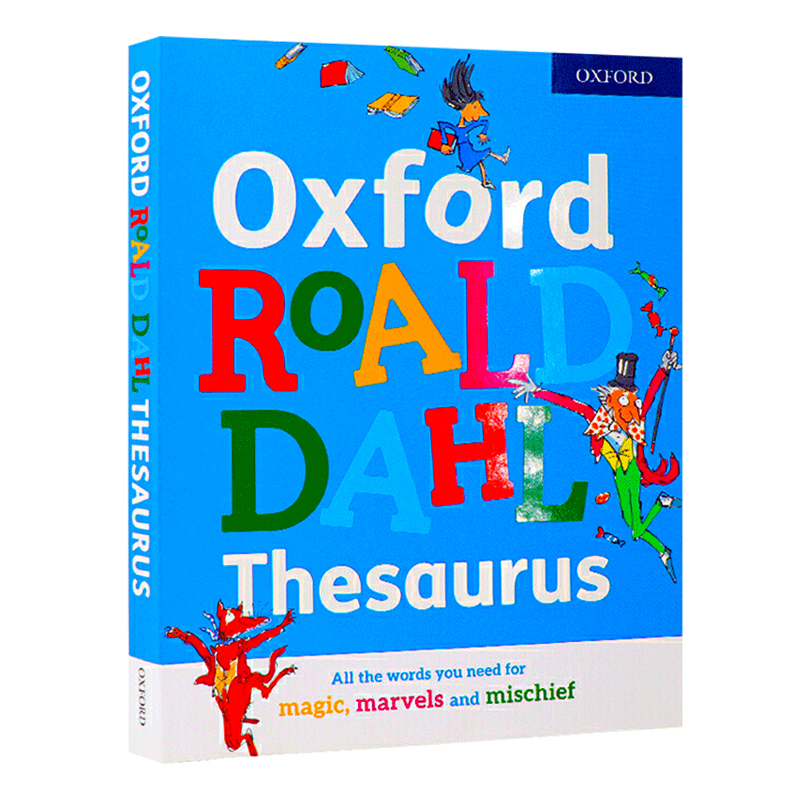 牛津罗尔德达尔同义词词典精装英文原版儿童工具书 Oxford Roald Dahl Thesaurus英文版英英字典进口原版英语学习工具书