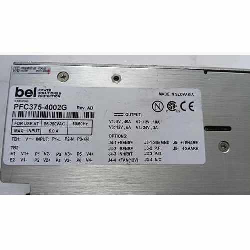 询价bel power 开关电源 PFC375-4002G，5V