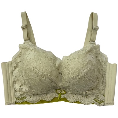 性感无钢圈加厚杯聚拢蕾丝