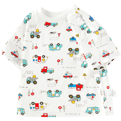 巴拉巴拉儿童短袖t恤婴儿宝宝纯棉上衣夏季款童装男童女童打底衫