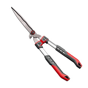 德力西园艺剪刀园林修枝剪大草刀长剪花枝草坪专用花卉绿化修剪刀