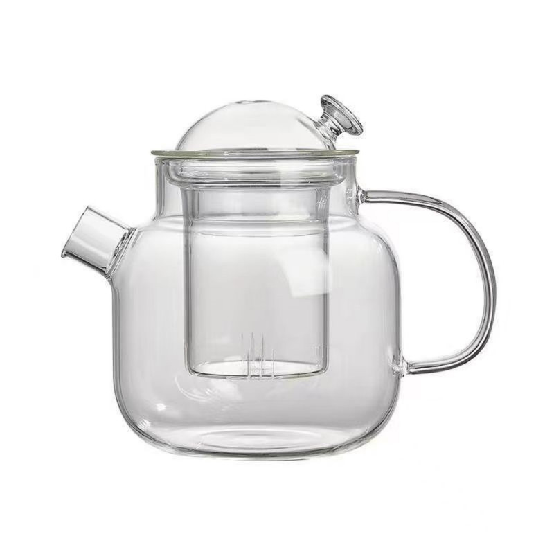 耐高温高硼硅玻璃茶水分离泡茶壶