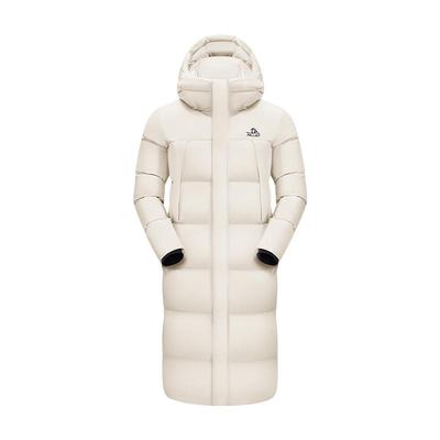 伯希和加长过膝800蓬女羽绒服