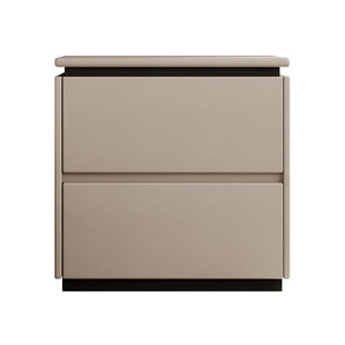 实木床头柜家用卧室2025新款轻奢高级感现代简约小型床边收纳柜子