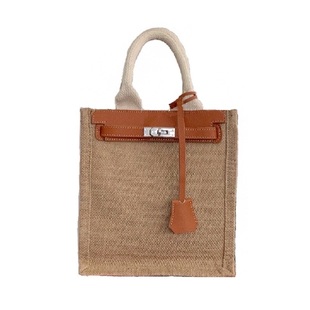 【ANTI】A6无印黄麻袋DIY材料布贴KELLY改造手提包MUJI黄麻包改造