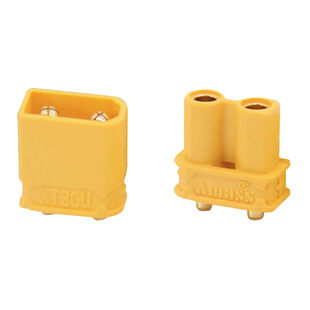 全铜镀金XT30UPB插头 2mm镀金 XT30电路板焊接脚连接器端子pcb板