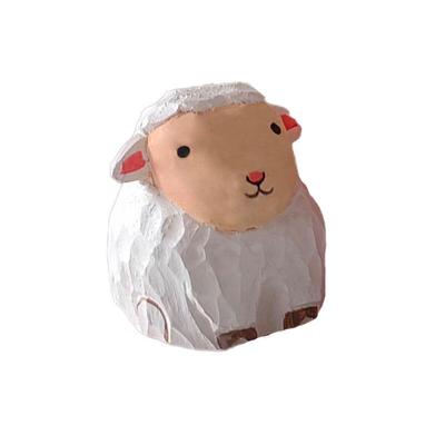 木质摆件卡通客厅纯手工木雕