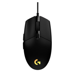 罗技G102二代游戏鼠标RGB宏功能背光机械LOL/CF有线电竞台式专业