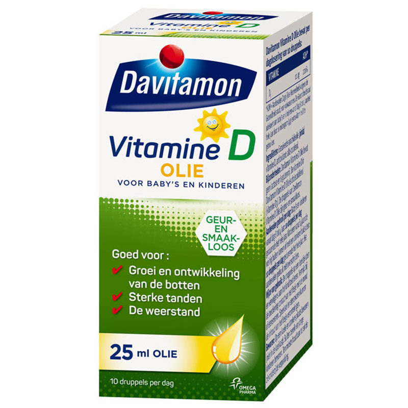 现货荷兰davitamon水维生素d滴剂