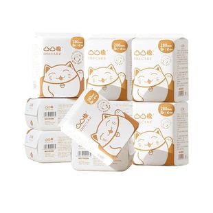 凸凸棉卫生巾日用夜用组合装超薄透气280姨妈巾凹凸棉420学生宿舍