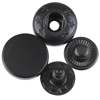 金属四合扣子母按扣免缝钉扣