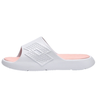 LOTTO乐途女款品牌外穿运动拖鞋2025春秋新款防滑防臭厚底踩屎感