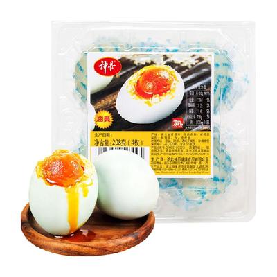 神丹红心流油熟食早餐咸鸭蛋4只