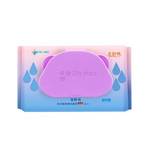 柔如梦湿厕纸柔软厚实大包装80抽家庭实惠装成人专用厕所洁厕湿巾