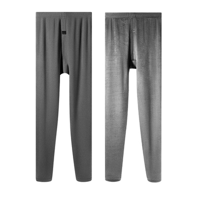 七匹狼男士保暖裤加绒加厚防静电