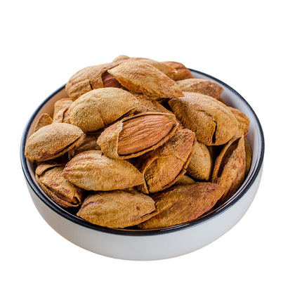 【万人囤】新货巴旦木带壳手剥奶油味坚果扁桃杏仁休闲零食炒货