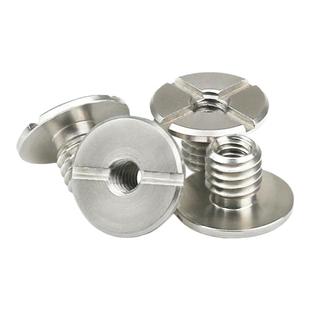 不锈钢云台三脚架螺帽转接螺丝转换螺母3/8转1/4内外牙直播架接头