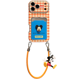 lizardhill 超火可爱卡通卡包适用苹果17promax手机壳新款16pro女iphone15防摔14pro软13斜挎可背带挂绳小众