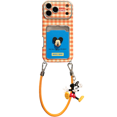 lizardhill 超火可爱卡通卡包适用苹果17promax手机壳新款16pro女iphone15防摔14pro软13斜挎可背带挂绳小众