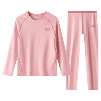 少女莫代尔秋衣秋裤套装