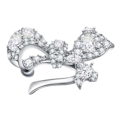 leloup碎冰系列蝴蝶结耳夹