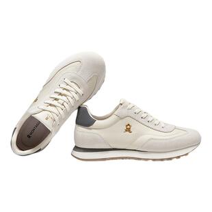 Montagut/梦特娇轻奢休闲阿甘男鞋 春季透气舒适小白鞋跑步运动鞋