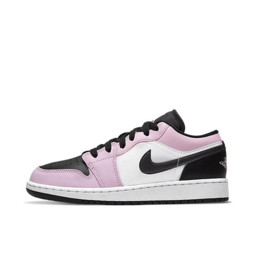 Air Jordan 1 AJ1 Mid Low 樱花粉女神黑粉脚趾中低帮554723-601