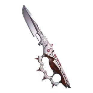 正版三角洲行动周边龙牙信条北极星刀模型伸缩蝴蝶未开刃男孩玩具