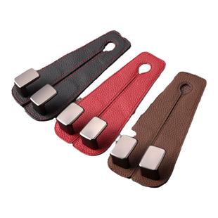 汽车用升级款真皮双挂钩车载座椅背后座多功能靠背后前排内饰坐椅