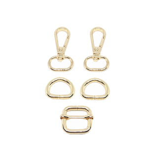 包包配件五金钩扣金属扣方扣加厚包带扣D扣背包扣调节扣皮包扣子