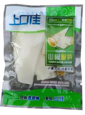 脆笋片竹笋上口佳山椒泡椒脆笋