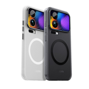 ikyou【四角隐气囊】适用小米17ProMax手机壳xiaomi17Pro隐砂壳磁吸防摔15pro全包软边15U磨砂肤感17保护壳