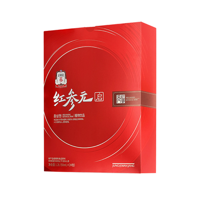 【香菇来了】正官庄红参元启1.2L*2盒+红参元本1.5L*1盒送礼礼盒
