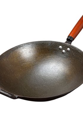 铁锅轻便超轻圆底炒锅