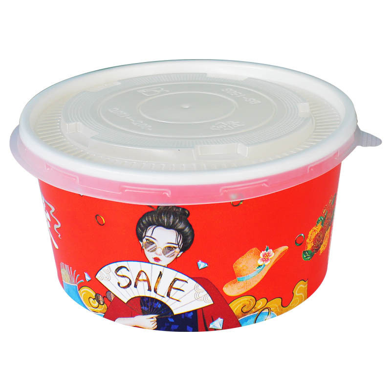 鸿泰食品级牛皮纸加厚国潮打包盒
