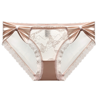 MimiAngel甜美蝴蝶蕾丝少女内裤