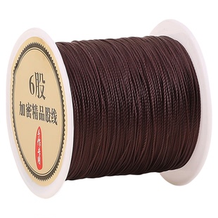 股线3/6/9/12/15股手绳手链编织线本命年红绳编绳线72号玉线套装