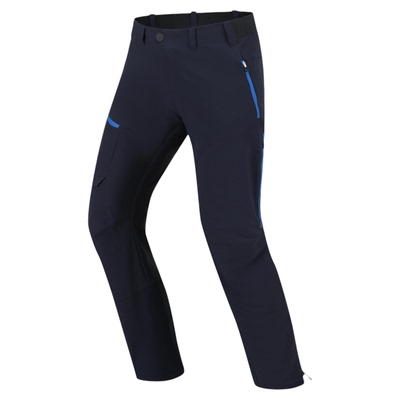 迪卡侬男士加绒防风防泼水软壳裤