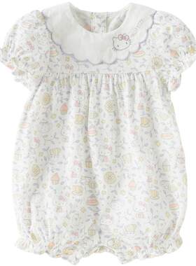 戴维贝拉Hellokitty婴儿衣服短袖
