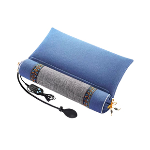 颈椎专用枕头护助睡眠颈椎电加热荞麦方旗舰店正品荞麦枕热敷艾草