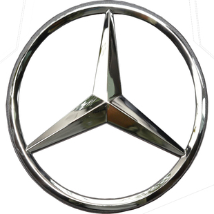 适用奔驰CLS方向盘车标cls260 CLS300 CLS350 CLS400中心黑标志贴