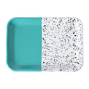 土耳其kapka进口泼墨搪瓷餐具盘子水果早餐盘手工珐琅甜品点心盘