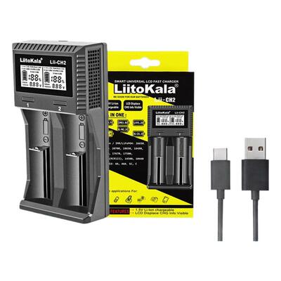 LiitoKala LiitoKala Lii-CH2 Type-C1.5V AA AAA锂离子电池充电