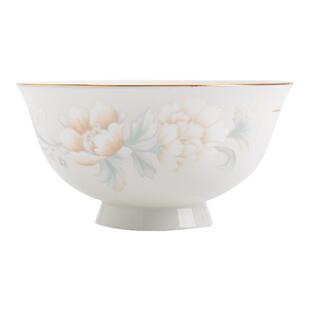 碗家用碗高脚防烫景德镇碗饭碗高级感新款描金饭碗陶瓷餐具吃饭碗