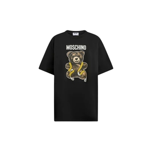 【全新上市】moschino/莫斯奇诺26早秋 女士平纹针织T恤