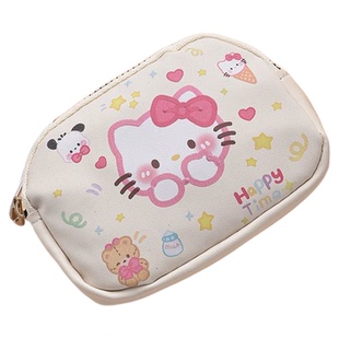 新款Kitty猫钱包卡包一体可爱收纳零钱包女生多巴胺儿童生日礼物