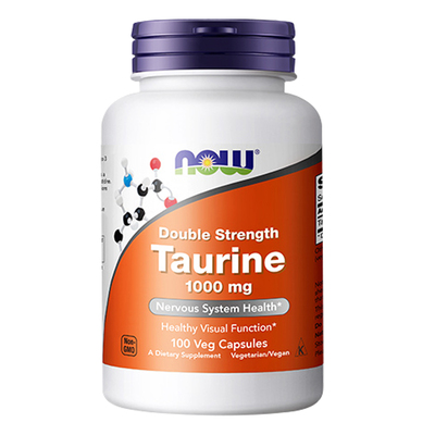 NOW双倍牛磺酸1000mg胶囊250粒