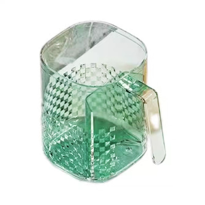 漱口杯情侣牙刷杯儿童洗漱杯子透明牙膏牙刷收纳盒家用轻奢牙具杯